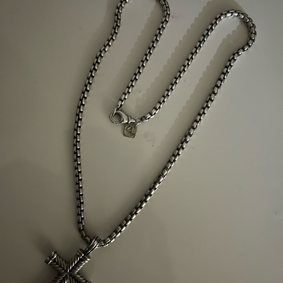 David Yurman Accessories David Yurman Chevron Cross With Chain